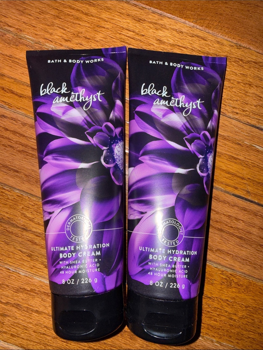 BBW 2pc Black Amethyst Body Cream
